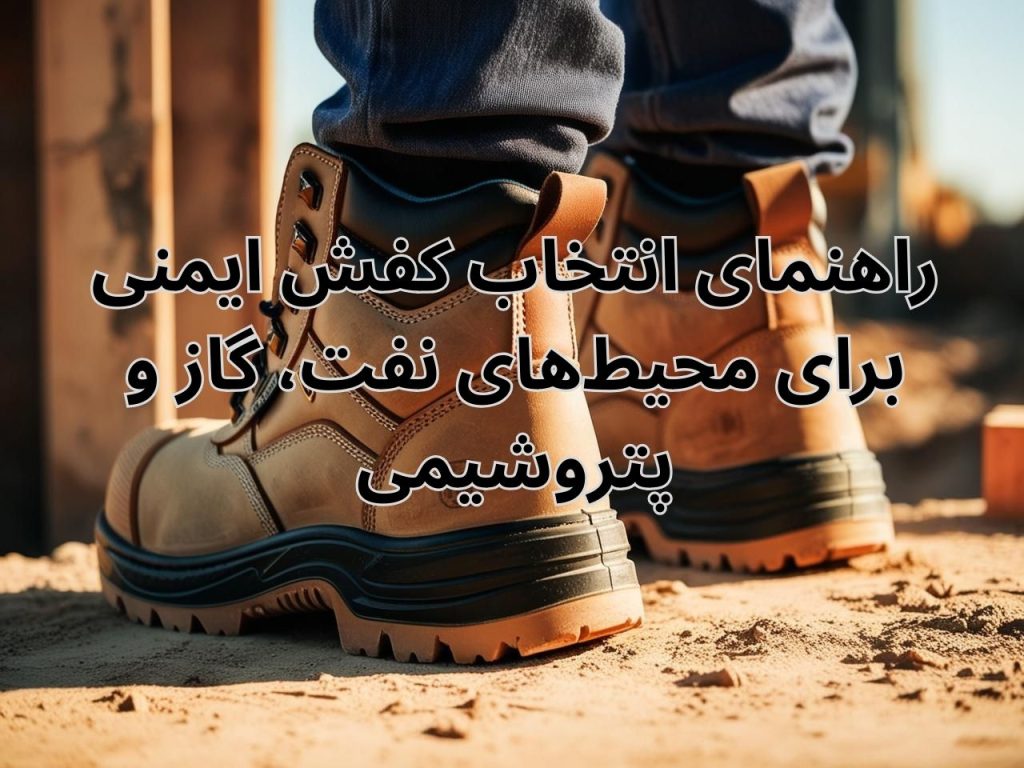 راهنمای انتخاب کفش ایمنی برای محیط_های نفت، گاز و پتروشیمی