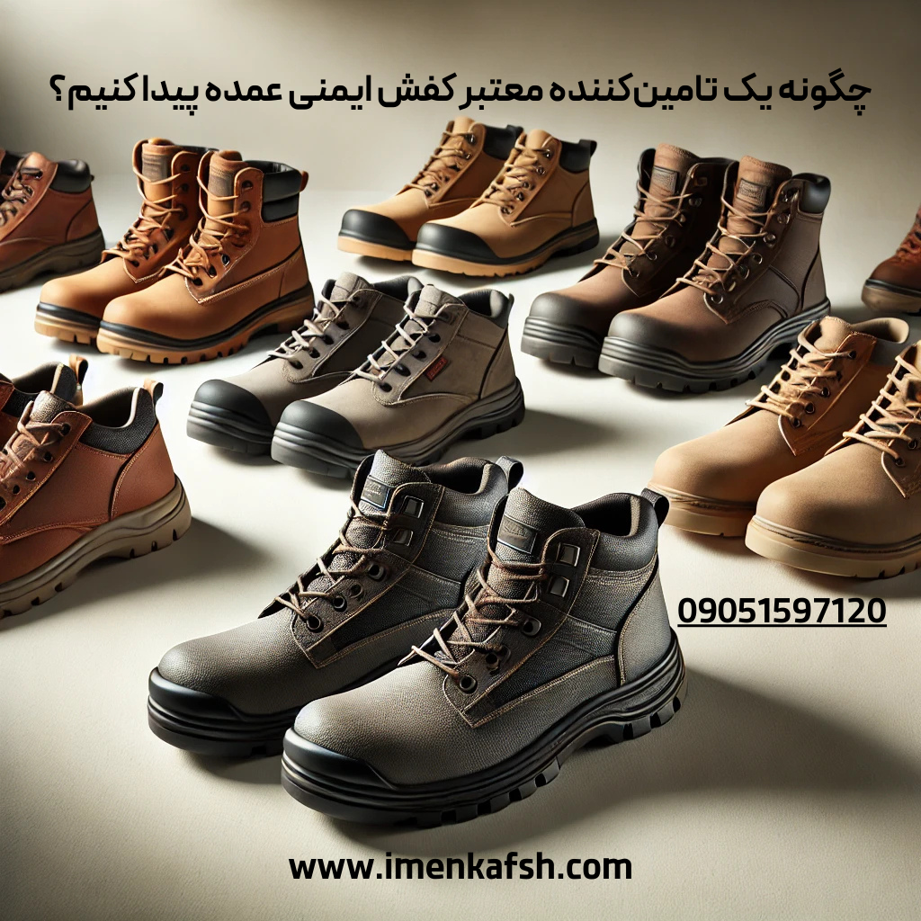 خرید عمده کفش ایمنی در سراسر ایران در قم