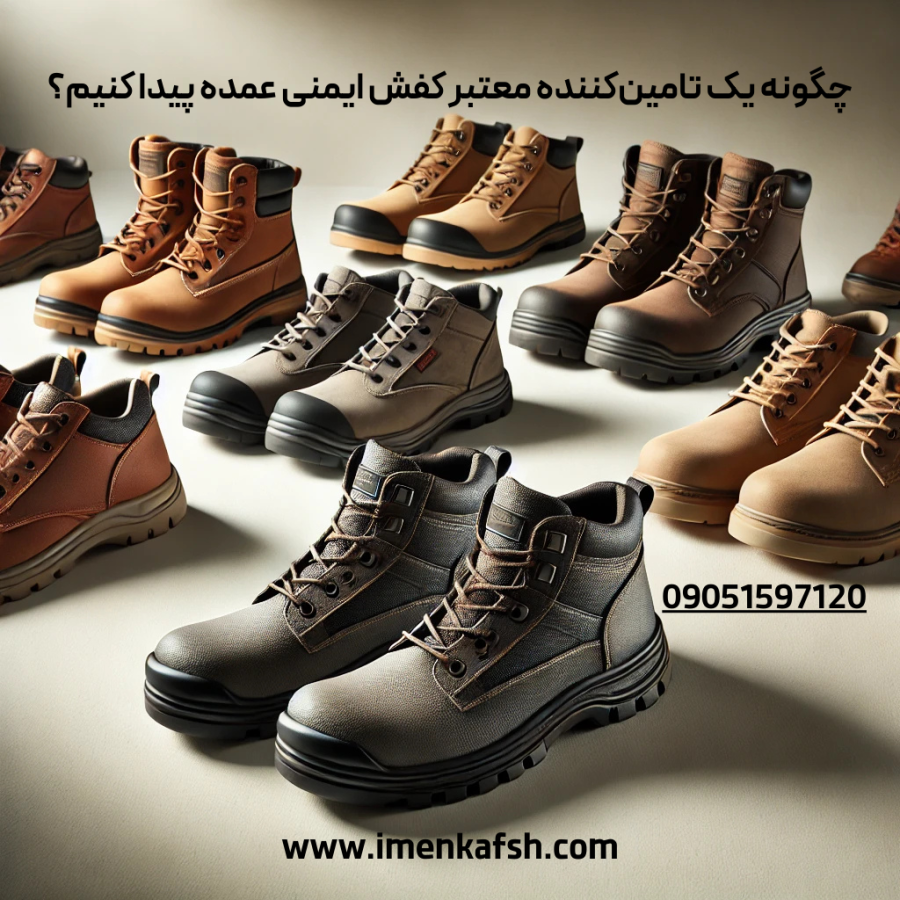 خرید عمده کفش ایمنی در سراسر ایران در قم
